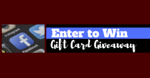 Enter to Win: Gift Card Giveaway