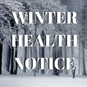 Winter Health Notice